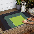 color square 12 Outdoor Rug Gallery Image 2