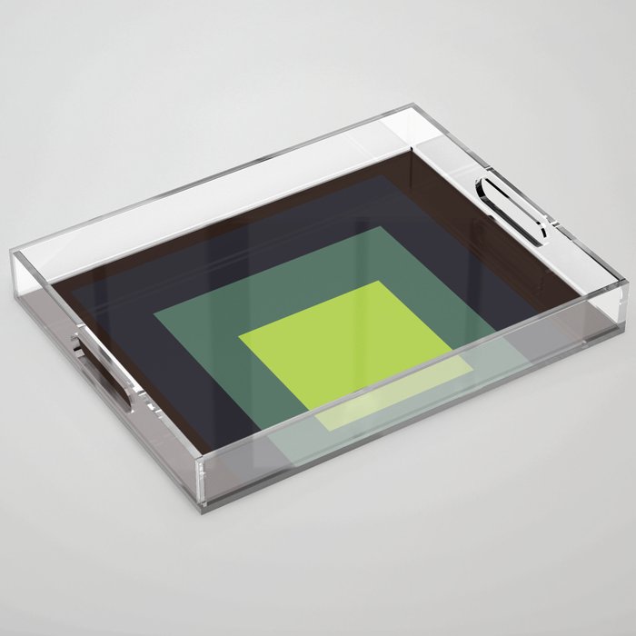 color square 12 Acrylic Tray Gallery Image 1