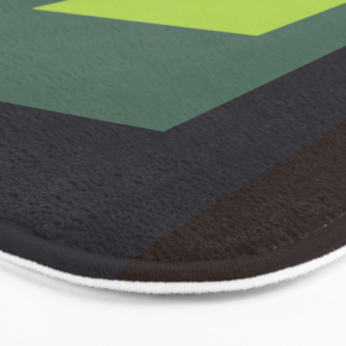 color square 12 Bath Mat Gallery Image 3