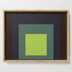 color square 12 Serving Tray Gallery Image 1