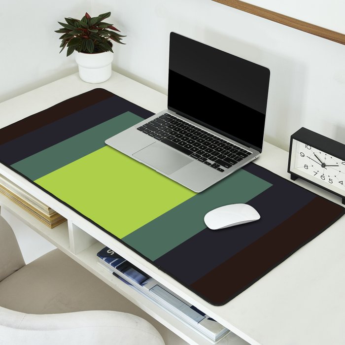 color square 12 Desk Mat Gallery Image 2