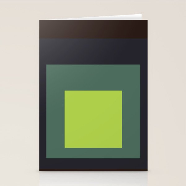 color square 12 Stationery Card Gallery Image 2