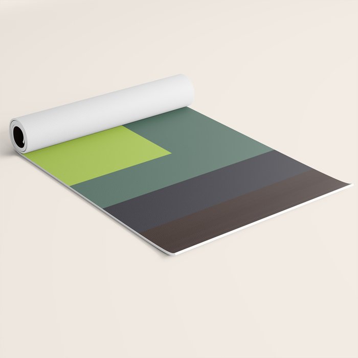 color square 12 Yoga Mat Gallery Image 2