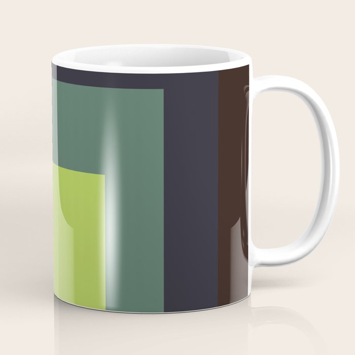color square 12 Coffee Mug Gallery Image 1