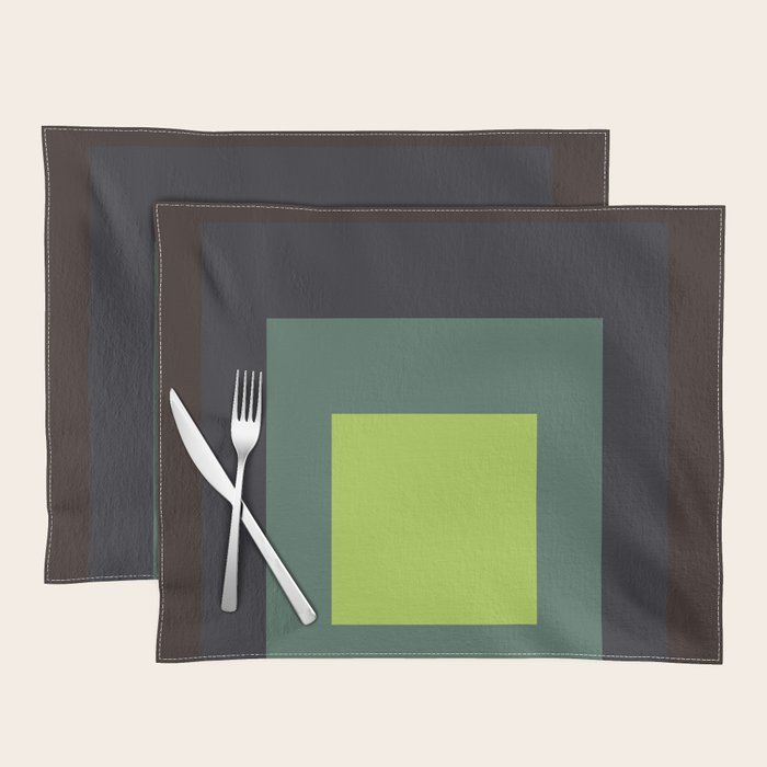 color square 12 Placemat Gallery Image 1