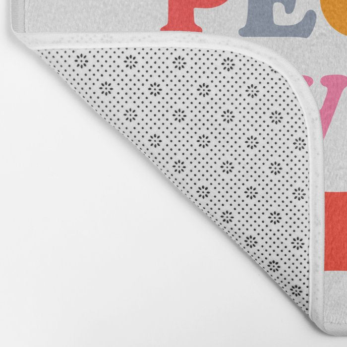 Treat People With Kindness Bath Mat Gallery Image 2