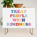 Treat People With Kindness Credenza Gallery Image 1