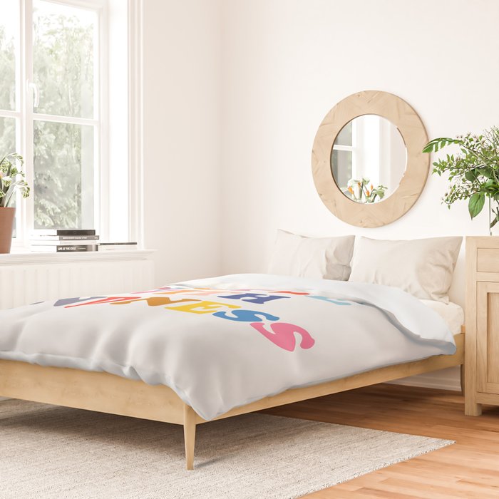 Treat People With Kindness Duvet Cover Gallery Image 2