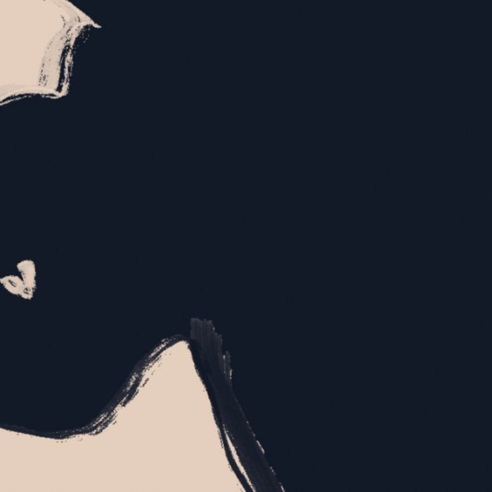 Minimal Abstract Art Black Cat Coffee Mug Gallery Image 2