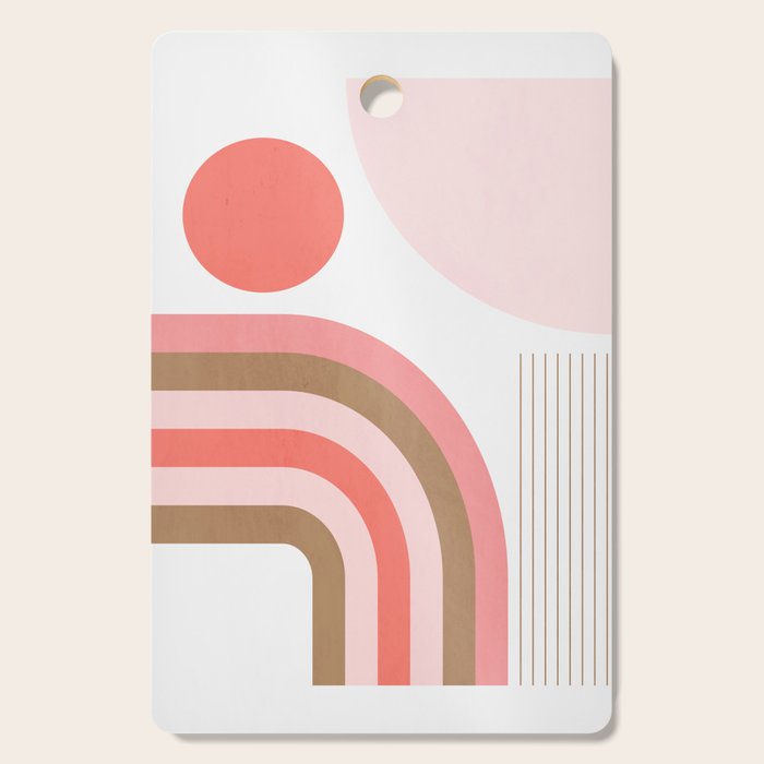 Minimal Geometric Abstraction 89 Cutting Board Gallery Image 1