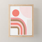 Minimal Geometric Abstraction 89 Mini Art Print Gallery Image 1