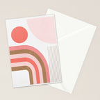 Minimal Geometric Abstraction 89 Stationery Card Gallery Image 2