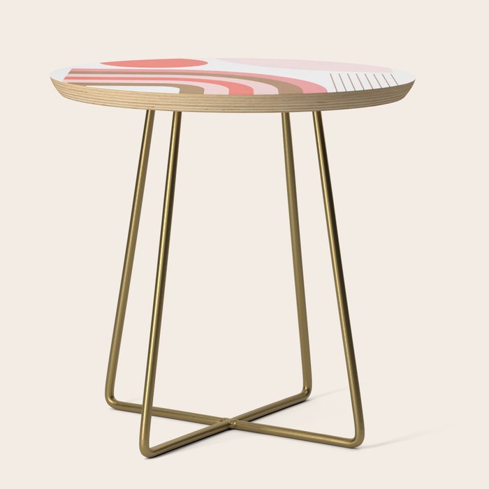 Minimal Geometric Abstraction 89 Side Table Gallery Image 1