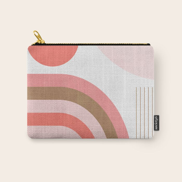 Minimal Geometric Abstraction 89 Carry All Pouch Gallery Image 1