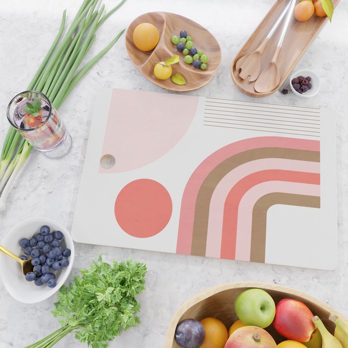 Minimal Geometric Abstraction 89 Cutting Board Gallery Image 2