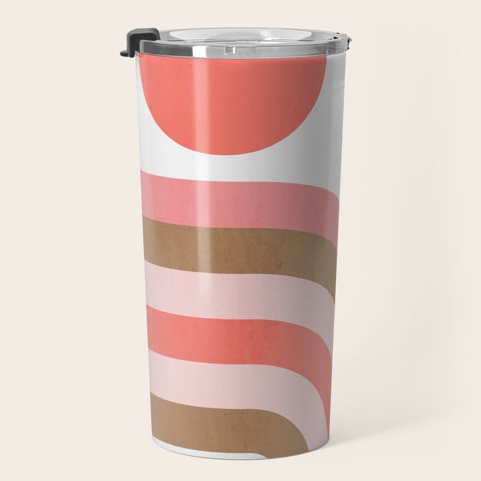 Minimal Geometric Abstraction 89 Travel Mug Gallery Image 3