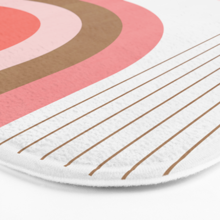 Minimal Geometric Abstraction 89 Bath Mat Gallery Image 3