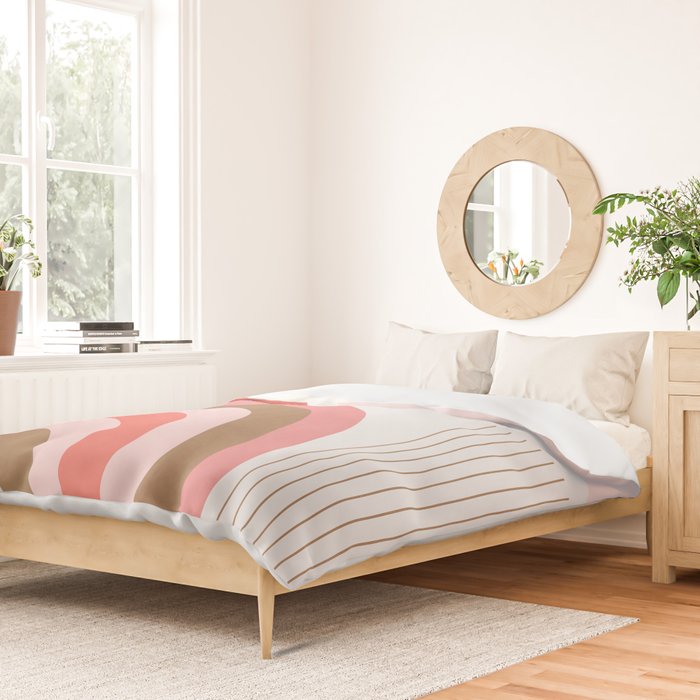 Minimal Geometric Abstraction 89 Duvet Cover Gallery Image 2