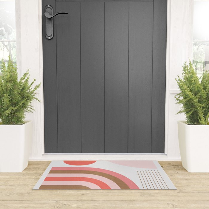 Minimal Geometric Abstraction 89 Welcome Mat Gallery Image 3