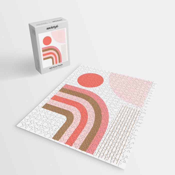 Minimal Geometric Abstraction 89 Jigsaw Puzzle Gallery Image 2