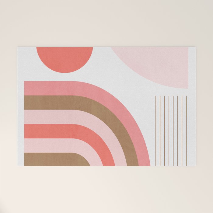 Minimal Geometric Abstraction 89 Welcome Mat Gallery Image 1