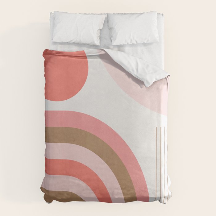 Minimal Geometric Abstraction 89 Duvet Cover Gallery Image 6
