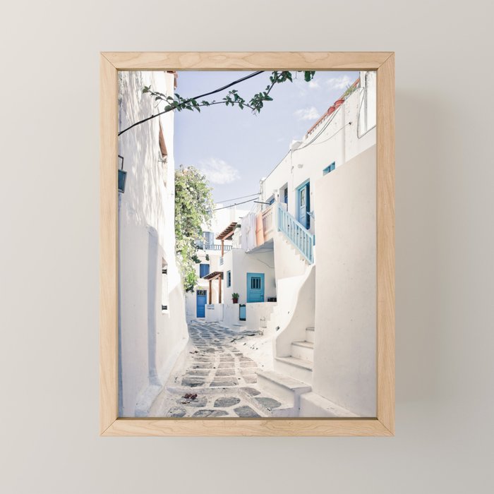 Mykonos Greece Mini Art Print Gallery Image 1
