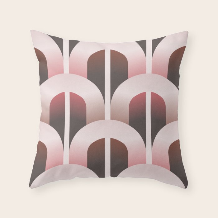 Red gate Throw Pillow Gallery Image 6