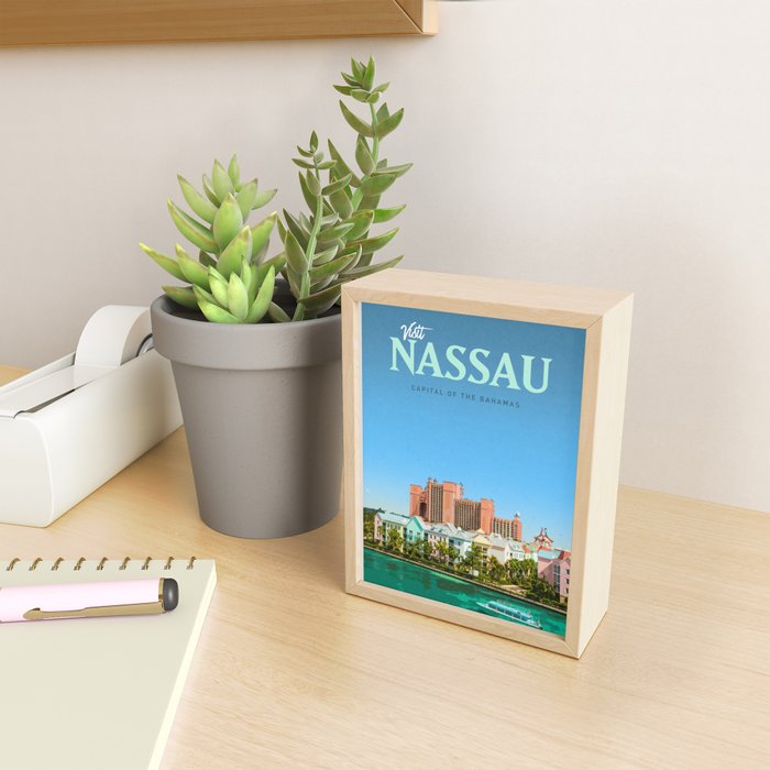 Visit Nassau Mini Art Print Gallery Image 2