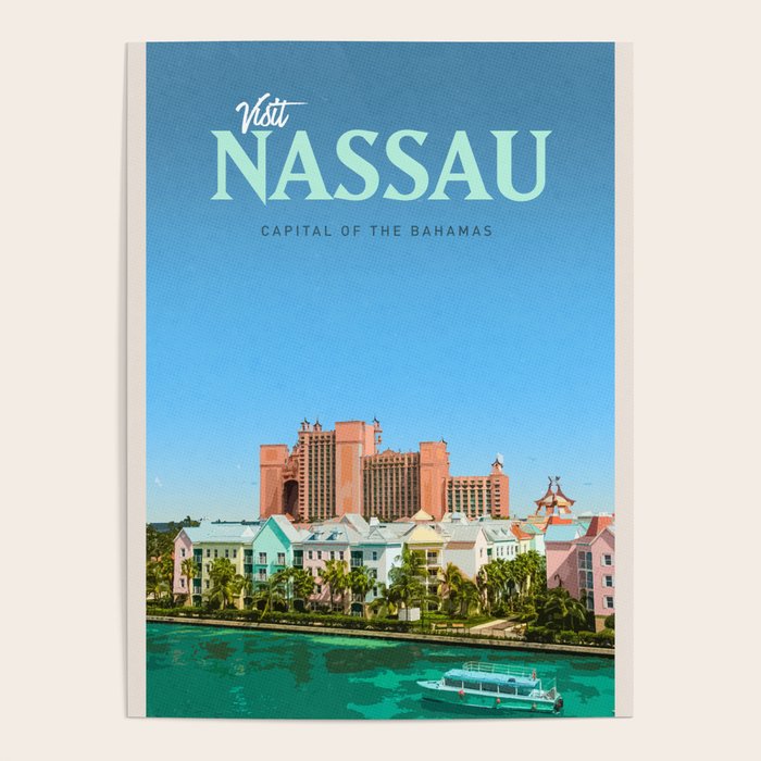 Visit Nassau Poster Gallery Image 1