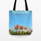 Visit Nassau Tote Bag Gallery Image 1