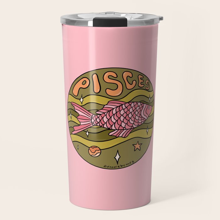 2020 Pisces Travel Mug Gallery Image 1