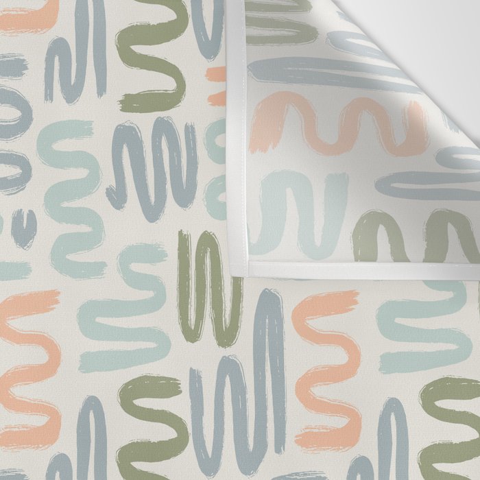 Coastal Squiggles Wall Tapestry Gallery Image 3