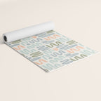 Coastal Squiggles Yoga Mat Gallery Image 2