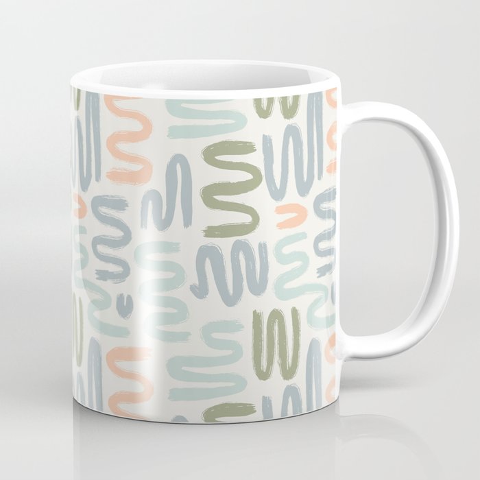 Coastal Squiggles Coffee Mug Gallery Image 1