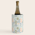 Coastal Squiggles Wine Chiller Gallery Image 1