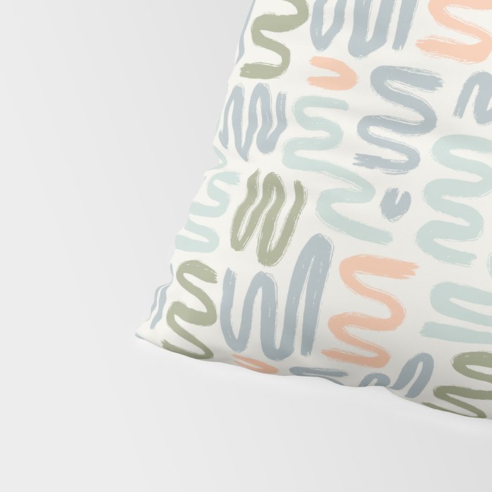 Coastal Squiggles Pillow Sham Gallery Image 4