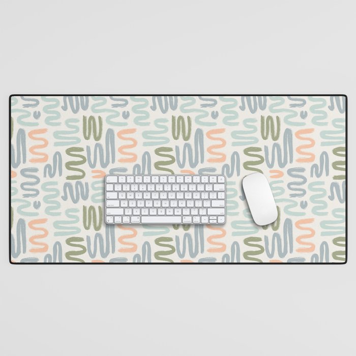 Coastal Squiggles Desk Mat Gallery Image 1