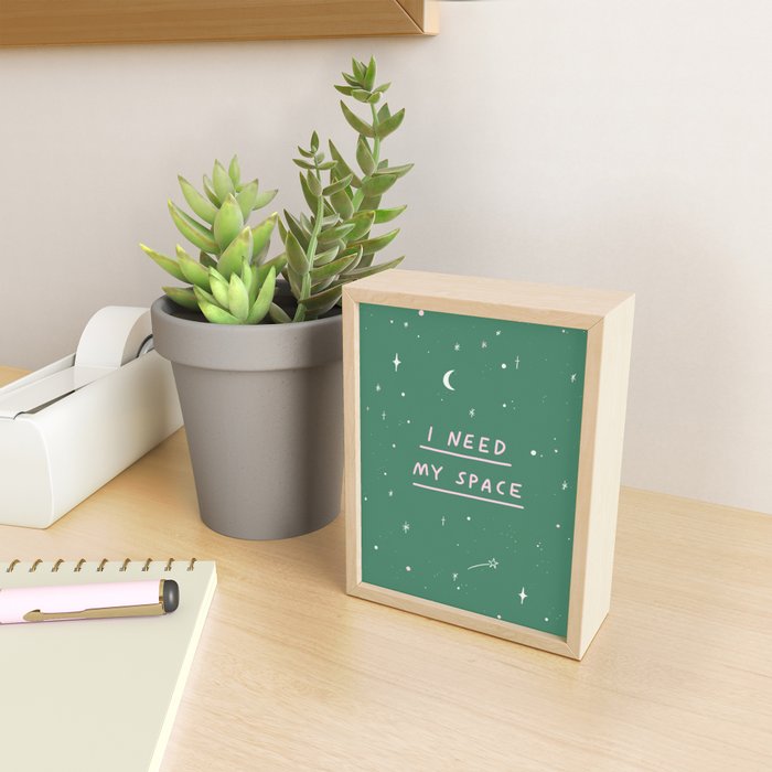 Space Mini Art Print Gallery Image 2