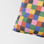 Bold Colorful Checks Pattern - Small XVII Pillow Sham Gallery Image 4