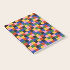 Bold Colorful Checks Pattern - Small XVII Notebook Gallery Image 2