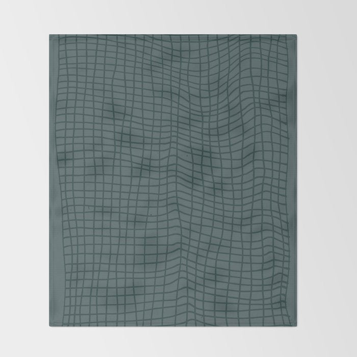 off & on sage Throw Blanket Gallery Image 2