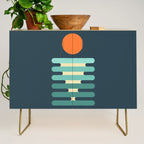 Minimalist ocean Credenza Gallery Image 1