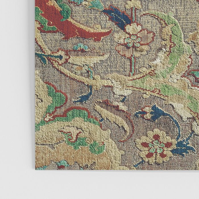 Safavid Dynasty Floral Carpet Poster Gallery Image 3