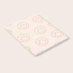 Beige/Peach Smiley Pattern Notebook Gallery Image 2