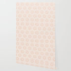 Beige/Peach Smiley Pattern Wallpaper Gallery Image 2