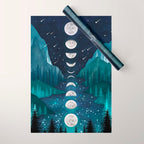 River & Sky Wrapping Paper Gallery Image 1