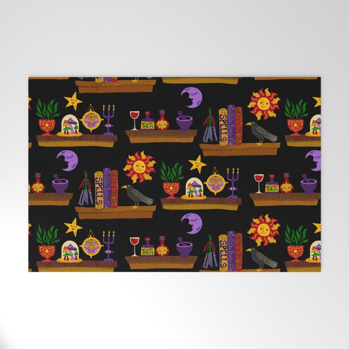 Witches Cabinet Welcome Mat Gallery Image 1