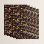 Witches Cabinet Wrapping Paper Gallery Image 3