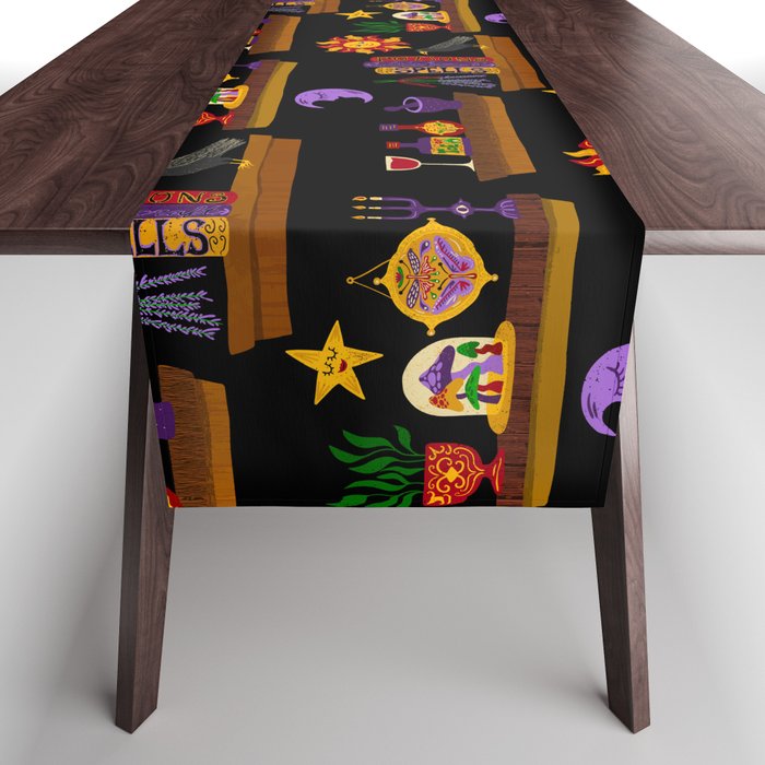 Witches Cabinet Table Runner Gallery Image 1